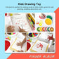 Washable Finger Paint Set Kids Painting Kit And Book Portable Washable Kids Paint Educational Tool Kit For Kids Children Drawing